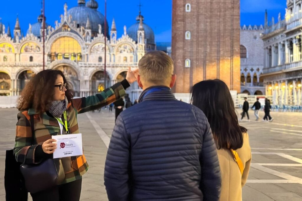 St. Mark's Basilica at night exclusive experience with LivTours