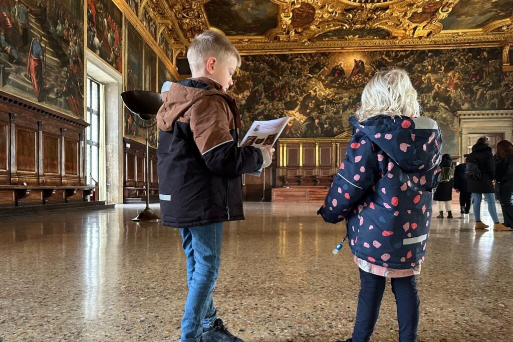 Venice Doge's Palace Kid Friendly Family Tour with Activity Booklet