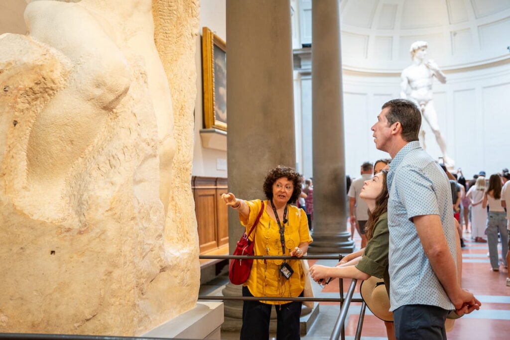 Guided tour of the Accademia Gallery in Florence