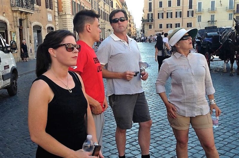 private walking tour of rome