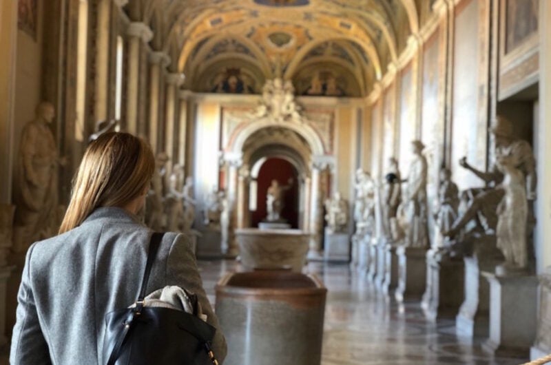 vatican museums at night