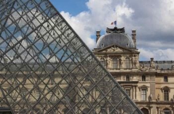 small image * outside the louvre museum