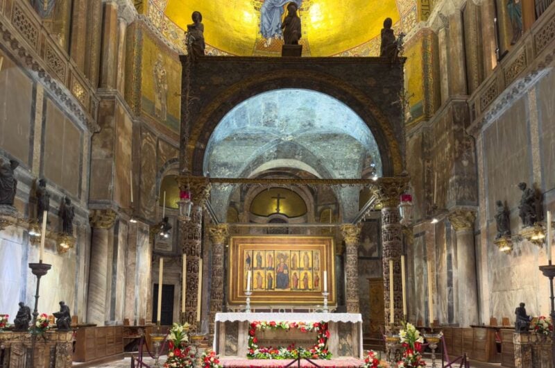 St. Mark's Basilica at night exclusive access Venice tour