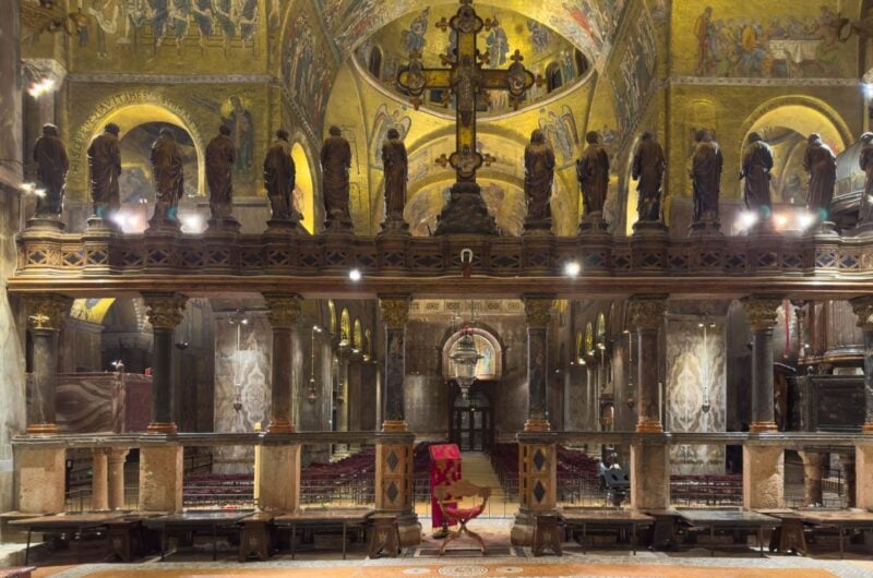St. Mark's Basilica at night exclusive access Venice tour