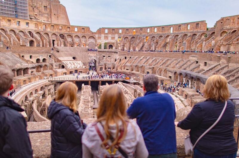1st tier colosseum guided tour LivTours