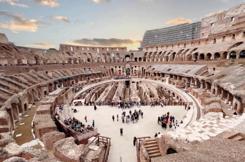 1st tier colosseum guided tour LivTours