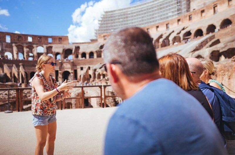 Colosseum tour underground