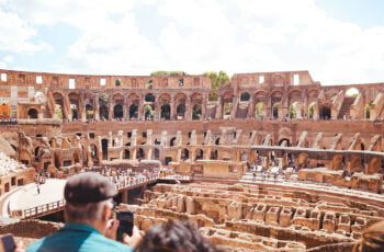 colosseum guided tour 1st tier