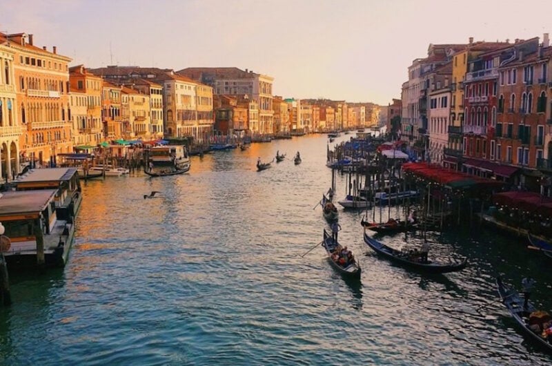 evening gondola ride venice