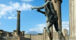 small mage * statue in pompeii or naples