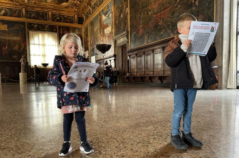 Venice Doge's Palace Kid Friendly Family Tour with Activity Booklet