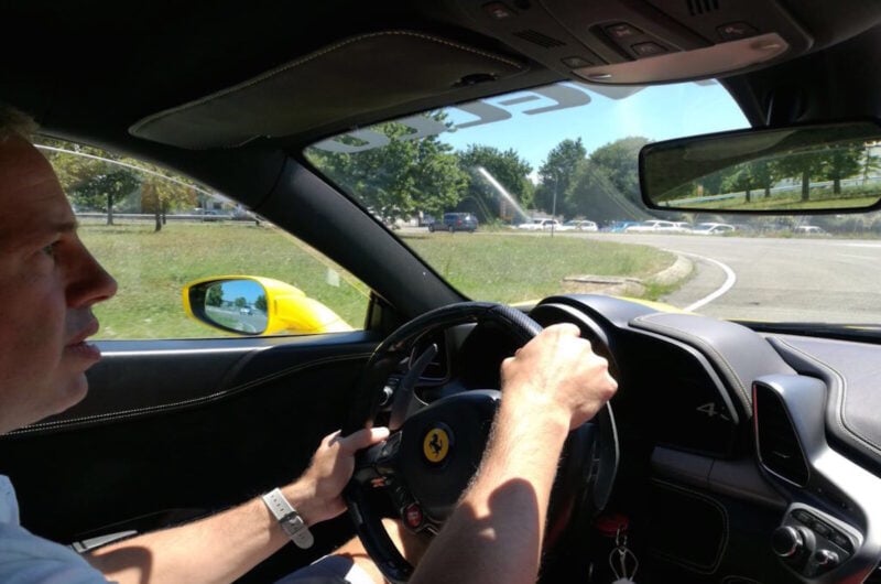 ferrari f458 test drive