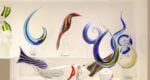 glass blowing artwork from Murano Venice Italy