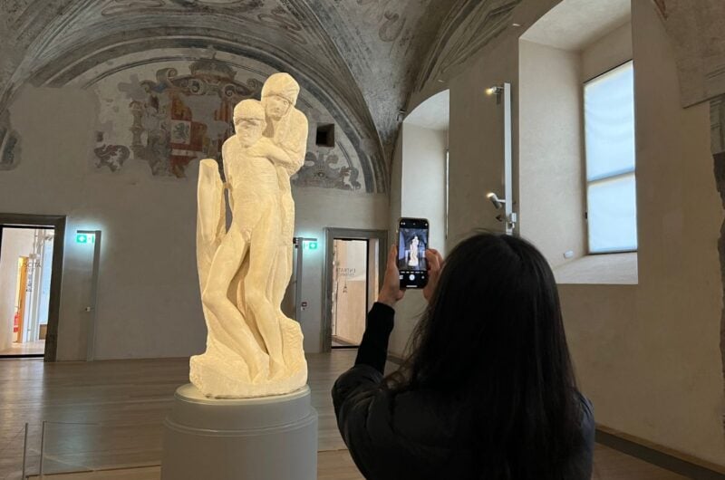 Pieta Michelangelo Sforza Castle