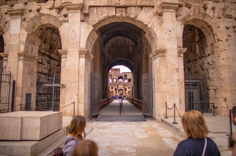 colosseum gladiators gate guided tour arena