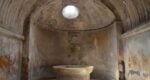 inside a dome in pompeii