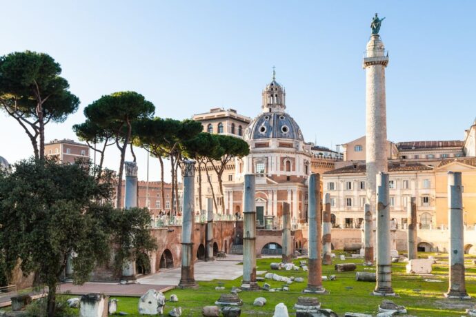 Ancient Rome full day tour private trajan's column