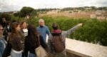 tour group in rome