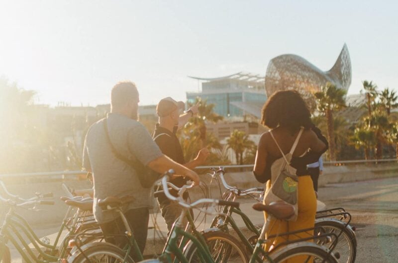 group bike tour barcelona