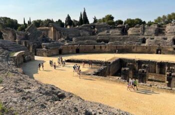 Italica outside of Seville - ancient Roman city