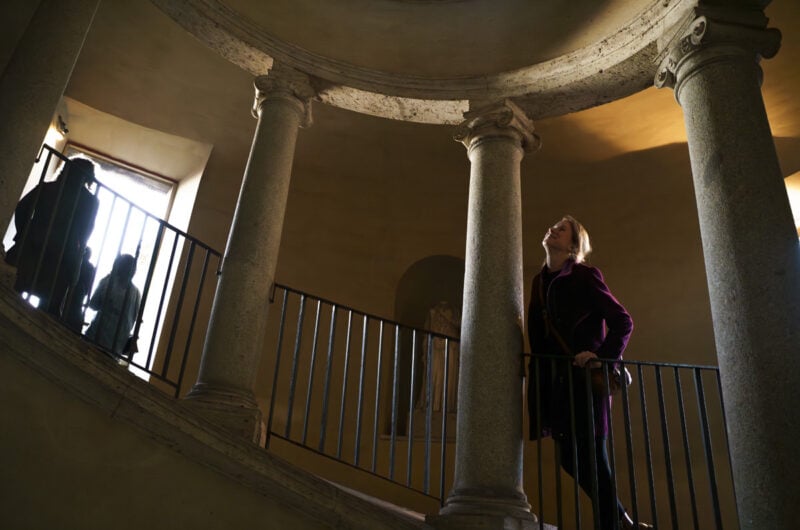 Early morning Vatican tour, following the Key Master as he opens for the day