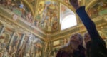 Early morning Vatican tour, following the Key Master as he opens for the day