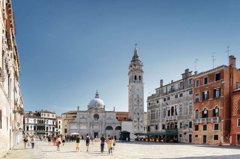 St. Mark's & Doge's Palace Tour with Venice Highlights Combo | Semi Private Liv Tours Walking Tour campo santa maria formosa