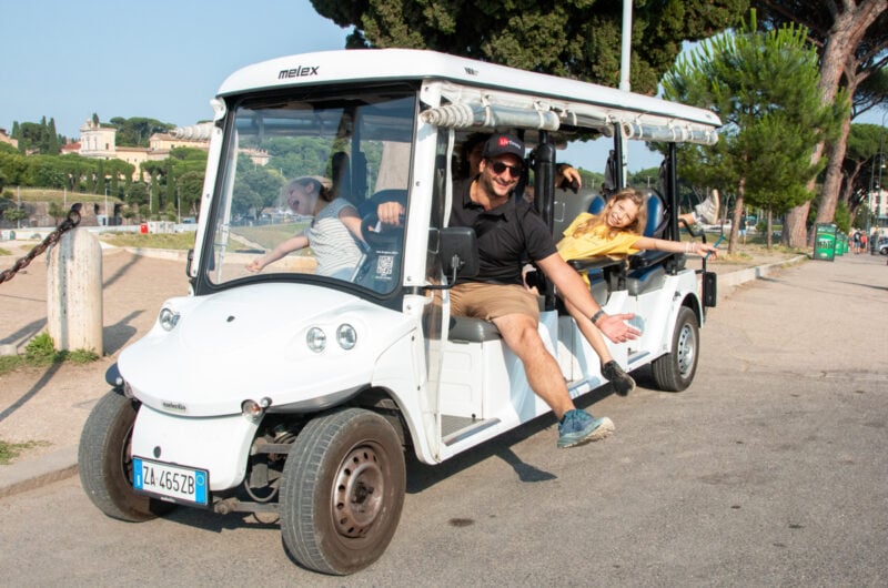 Golf Cart, Family Tour, Kids Material, Liv, Pin, Booklet