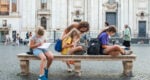 Golf Cart, Family Tour, Kids Material, Liv, Pin, Booklet, Piazza Navona