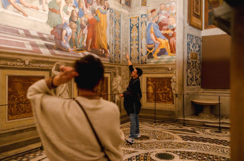Private tour of the Vatican and Sistine Chapel after it closes for the day, led by an expert guide