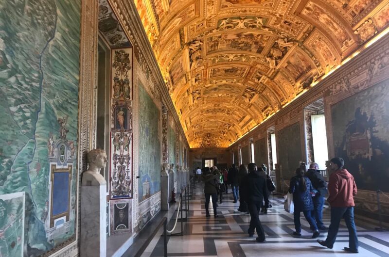 small image * Hallway inside the Vatican