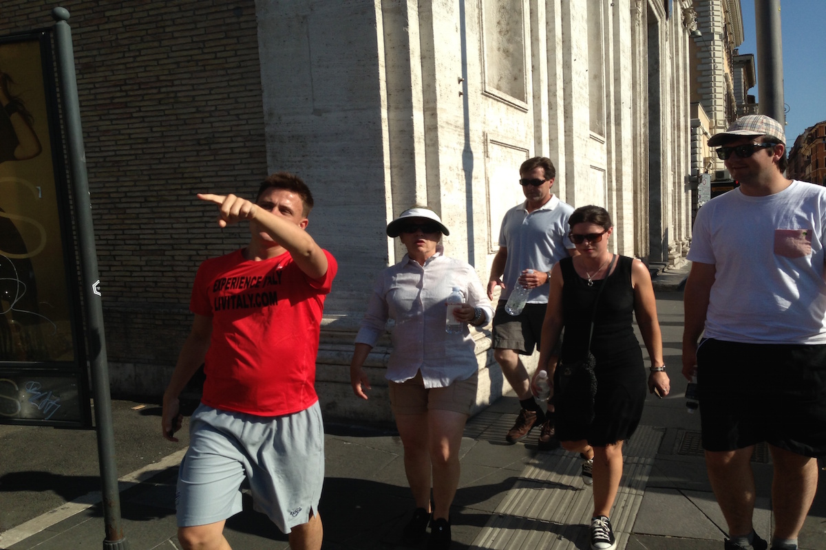 private walking tour rome