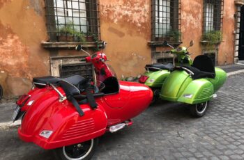 vespa sidecar tour rome