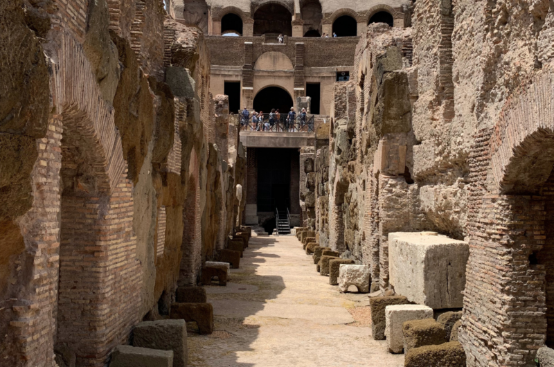 Colosseum underground passages