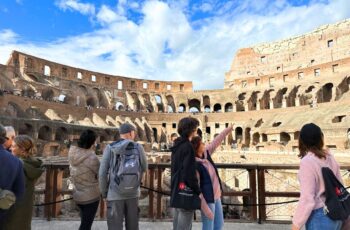 Top Tier Colosseum Tour with Panoramic Glass Elevator | Semi-Private Private Top Tier Colosseum Tour with Panoramic Glass Elevator LivTours