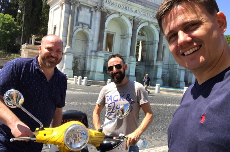 best tour of rome on vespa