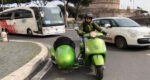 vespa sidecar tour of rome