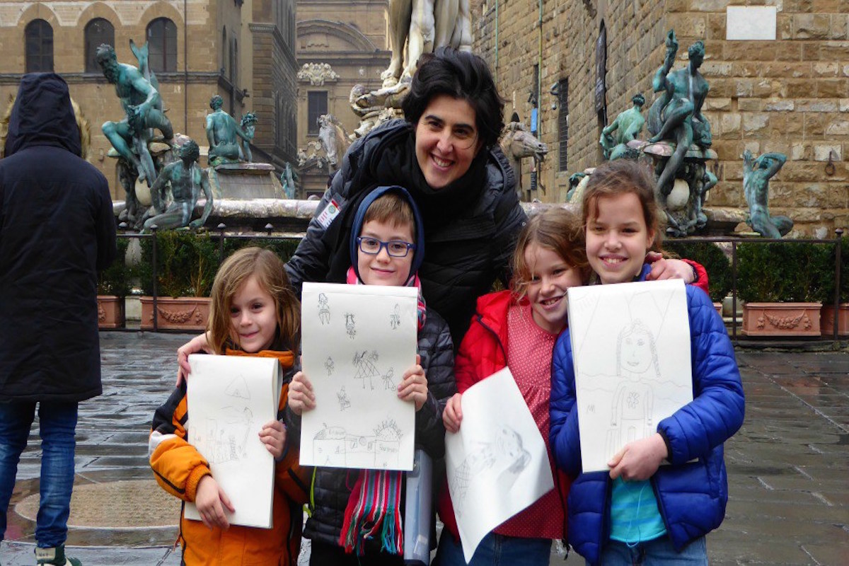 florence tour & drawing class