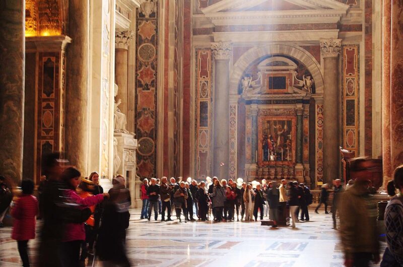 History of St Peters Basilica tour