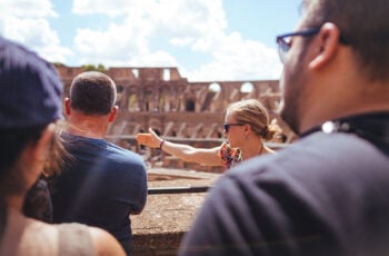 1st tier colosseum guided tour LivTours