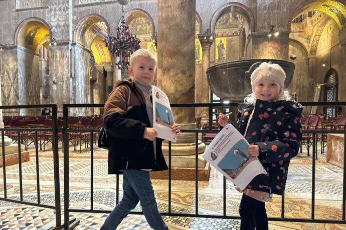 Venice Doge's Palace Kid Friendly Family Tour with Activity Booklet