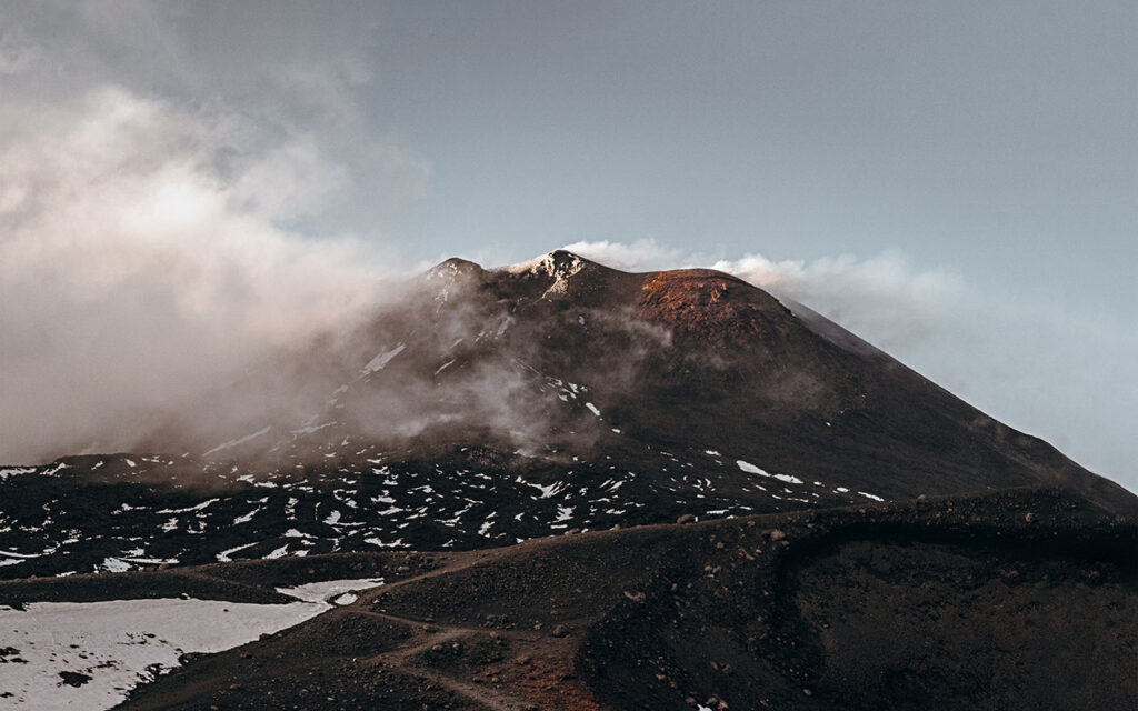 Mount Etna in Sicily