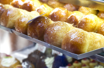 a tray of babà