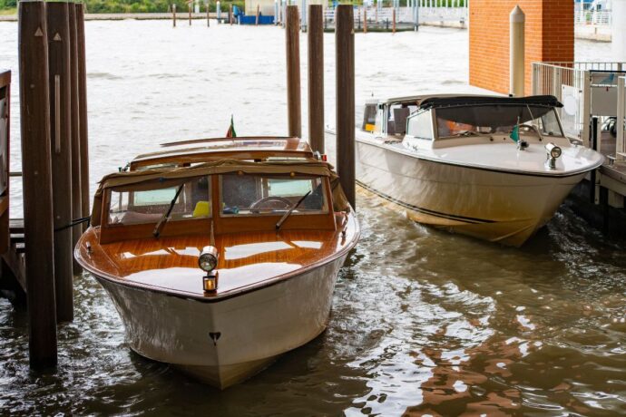 Private luxury Venice water taxi transfer from Marco Polo airport to hotel
