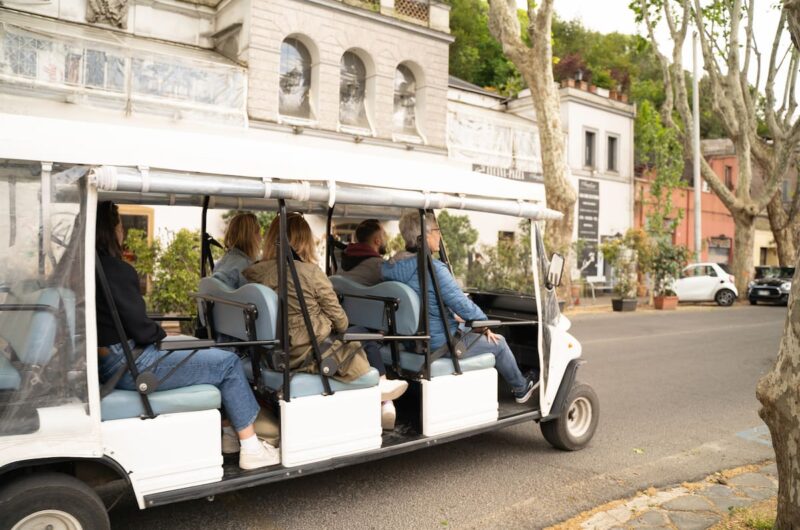 Rome golf cart tour