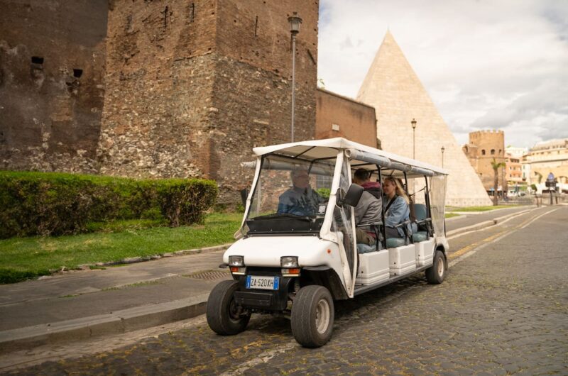Rome golf cart tour