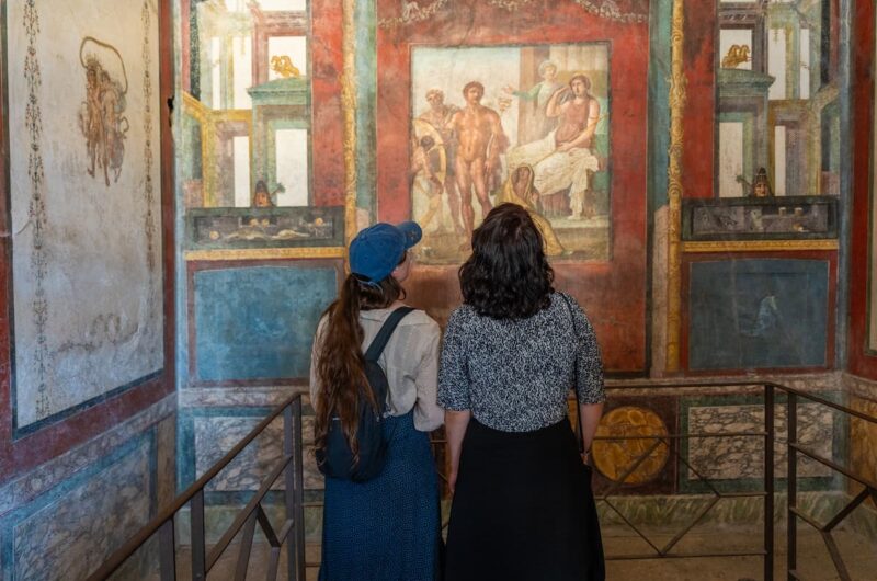 fresco art in pompeii