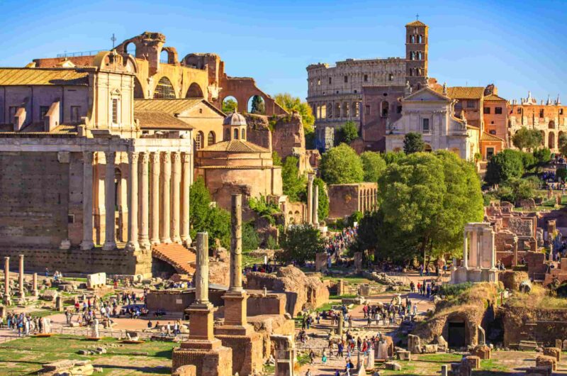 roman forum colosseum tour