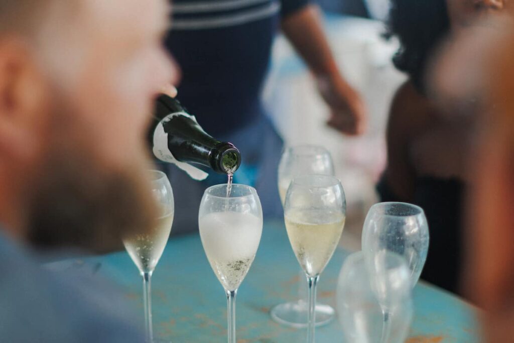 cava tasting on barcelona bike tour