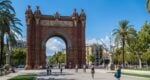 Arc de Triomf sunny day